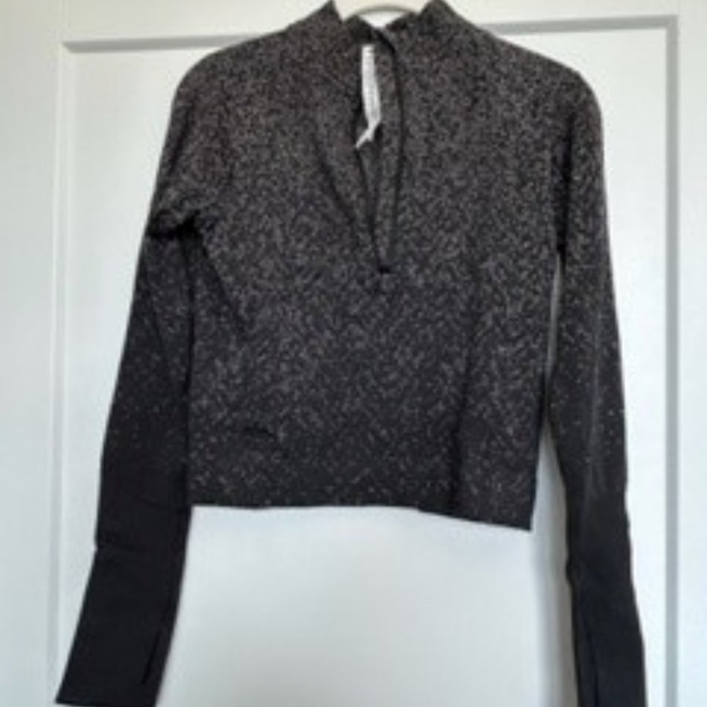Lululemon Like New Cropped Zip-Up